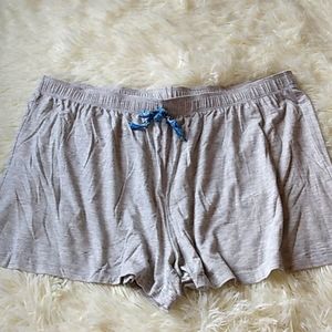 Grey sleepwear shorts